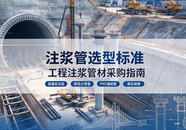 兴文注浆管选型标准